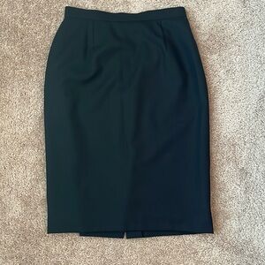 En Avance Wool Pencil Skirt